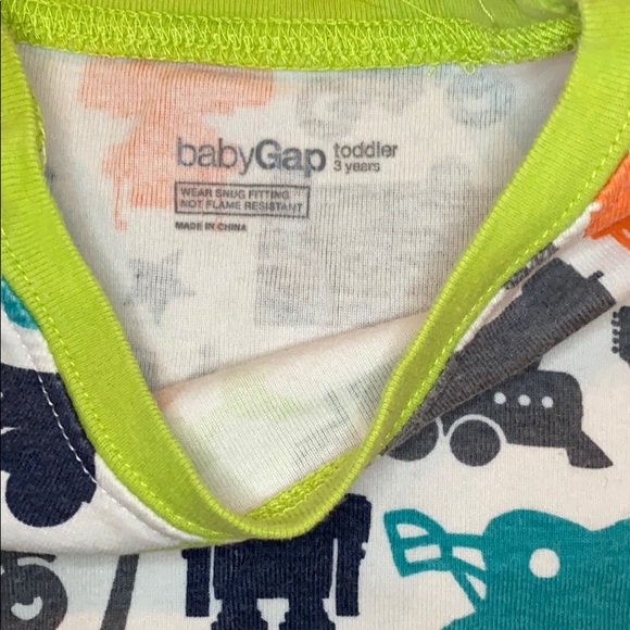 Baby GAP Boyish Themed Long Sleeve T-shirt - Picture 3 of 3